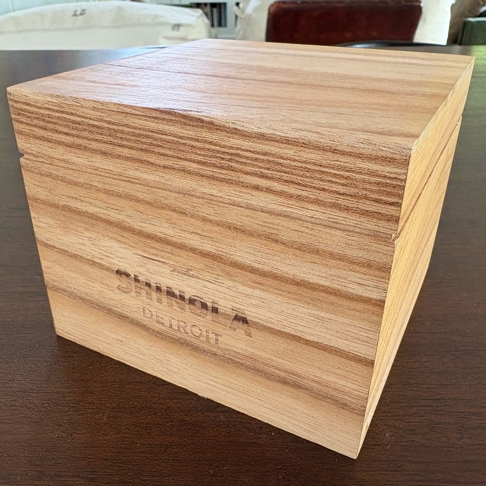 Shinola Watch Box